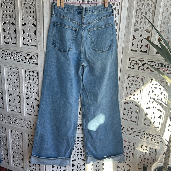 NWOT AGOLDE same high rise wide leg jeans - Picture 5 of 5